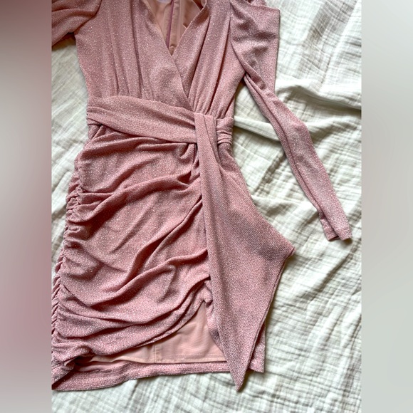 Aqua Pink Mini Dress - Picture 4 of 10